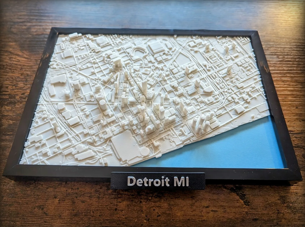 3D Printed Mini Maps photo 5