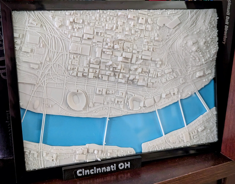 3D Printed Mini Maps photo 4
