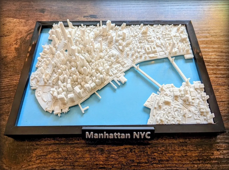 3D Printed Mini Maps photo 8