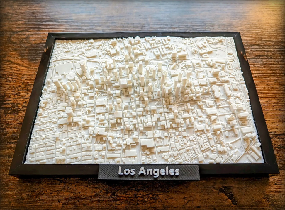 3D Printed Mini Maps photo 7