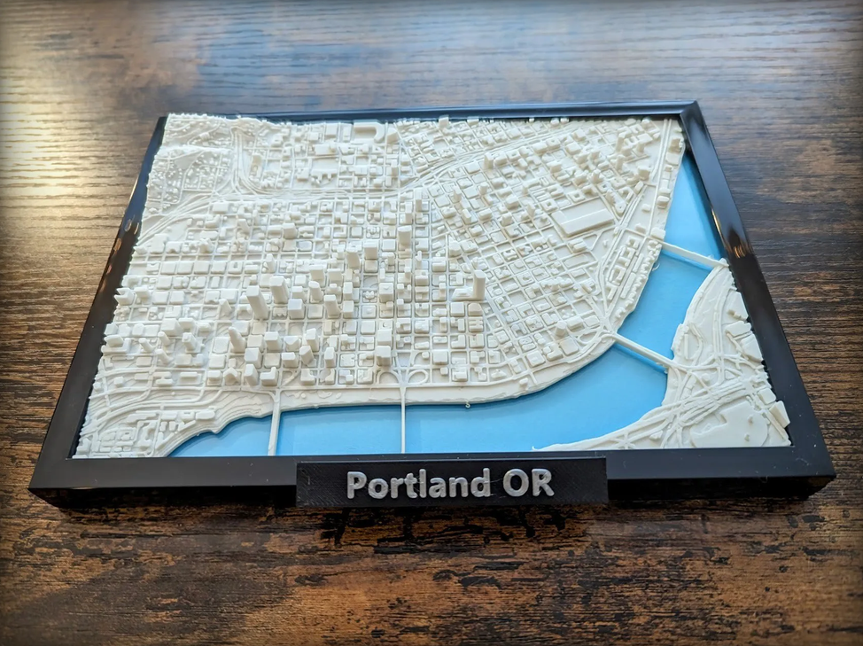 3D Printed Mini Maps photo 10