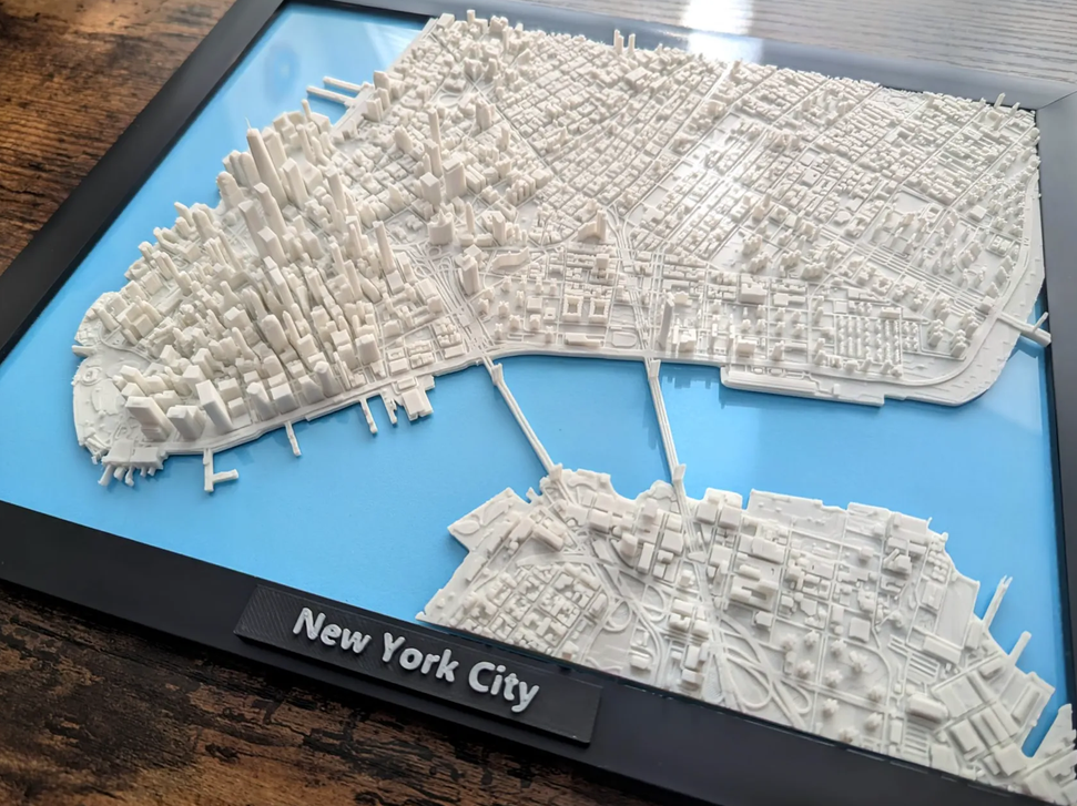 3D Printed Mini Maps photo 9